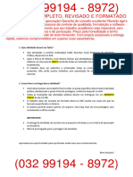 Resolução - (032 99194 - 8972) - Roteiro de Aula Prática - Desenho Técnico Mecânico