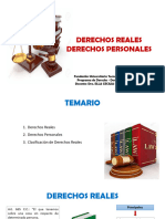 Derechos Reales - Derechos Personales