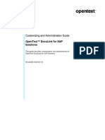 Customizing and Administration Guide OpenText DocuLink For SAP Solutions (DC160208-CGD-En-01)