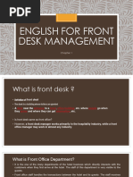 Chapter 1 - English For Front Desk Management