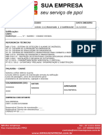 Edificação:: Proposta Técnica Acesso Data Emissão