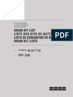 Psre273 en FR Es de Drumkit A0