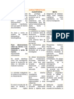 Tabla Doble Entrada Comparativa Enfoques en La Investigacion