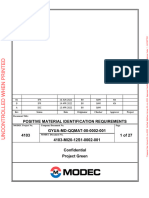 Positive Material Identification Requirements (R-B1)