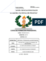 Facultad de Ciencias Policiales Academia Nacional de Policías