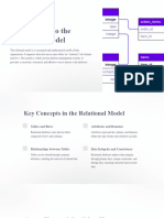 Introduction To The Relational Model