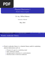 Lecture 02 Kinetic Theory of Gases