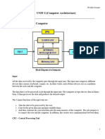 Unit-1 (Computer Architecture)