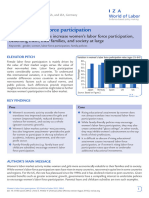 Womens Labor Force Participation