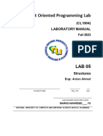 OOP Lab 905 Structures