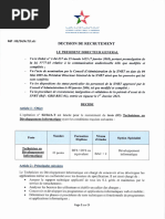 Decision Recrutement: Oll24La - Tlt.D.I