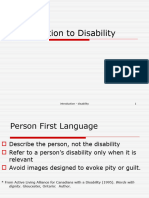 Introduction To Disability