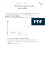 TD5 - Pompes Hydrauliques