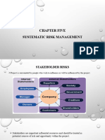 Chapter 4 - Systematic Risk Management