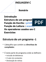 Cap 6.1 - Linguagem C