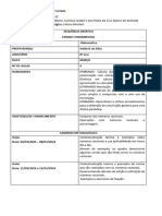 Sequência Didática Ensino Fundamental 8º Ano - Março