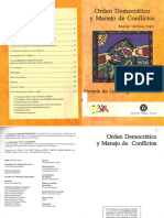 Uprimny Yepes, R. (2001) - Orden Democrático y Manejo de Conflictos