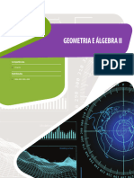 Geometria e Álgebra II