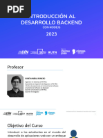 Clase 01 - Desarrollo Backend - 2023