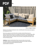 2x4 Outdoor Sofa - Ana White