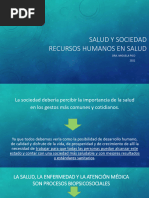 Clase 8 Salud y Sociedad