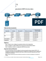 02.7.2 Packet Tracer - Configure Single-Area OSPFv2 - Physical Mode