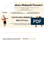 BMF CUP 2024 Tariff