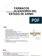 Fármacos Estabilizadores Del Estado Del Estado de Ánimo