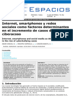 Internet y Redes Sociales Como Factores Determinantes en El Incremento