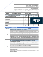 Lista de Verificación ISO 14001 - IsO 9001 - IsO 45001