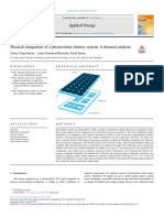 Physical Integration of A Photovoltaic Battery System A TH - 2017 - Applied Ene