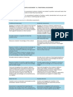 AUTHENTIC ASSESSMENT Vs TRADITIONAL ASSESSMENT 2