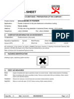 MSDS Brushbond R