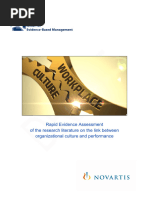 REA Organizational Culture Performance