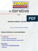 Slides de Aula 1 DESENVOLVIMENTO SUSTENTAVEL