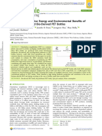 Comparative Energy and Environmental Benefits of Virgen, Recycled and Bio-Derived PET Bottles