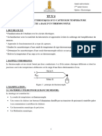 TP N°4 Thermocouple