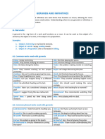 Gerunds and Infinitives