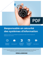 Parcours Responsable en Sécurité Des Systèmes D'information - OpenClassroom