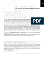 From Anecdotal Evidence To Quantitative Evaluation Methods: A Systematic Review On Evaluating Explainable AI