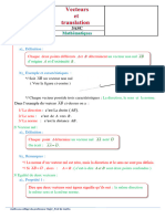 A) - Définition:: / Soit Un Vecteur Non Nul (Voir La Figure Ci-Contre)