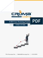 Croma Campus - E3D User Training Curriculum