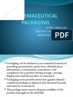 Pharmaceutical Packaging