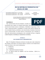 Constituição Da República Federativa Do Brasil de 1988: Preâmbulo