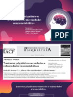 Trastornos Psiquiátricos Asociados A Enfermedades Neurometabolicas