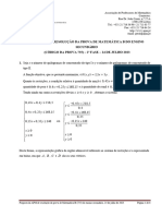 Resolução Do Exame Nacional de Matemática B (Fase 1)