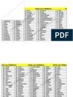 All Excel Formulas