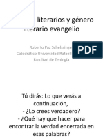 Género Literario Evangelio - Una Introducción