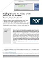 Esophageal Cancer Risk Factors Genetic Association 2016 Asian Journal of S