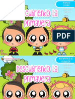 Proyecto 13 Descubriendo La Primavera Educadorassos Editable